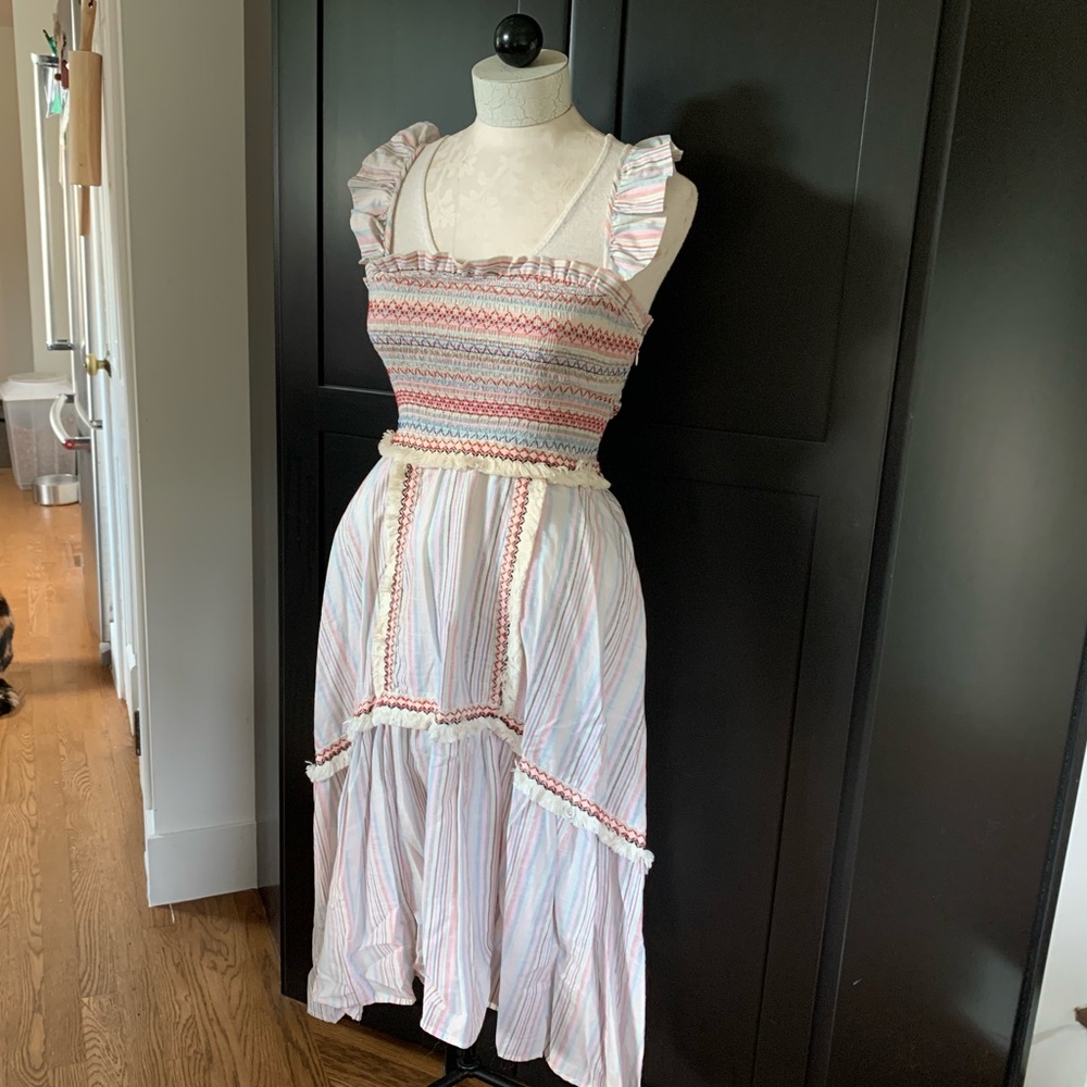 Alison Ruffle & Fringe Dress - Picture 3 of 12